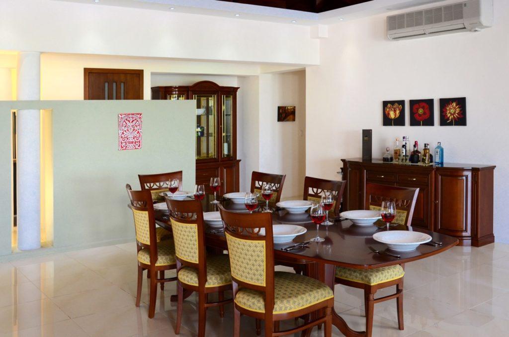 St Maarten real estate, Guana Bay, 6 bedroom beachfront Villa Orchid