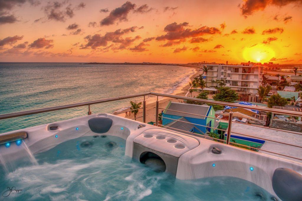 Beachfront Penthouse Simpson Bay SXM Caribbean Island Properties