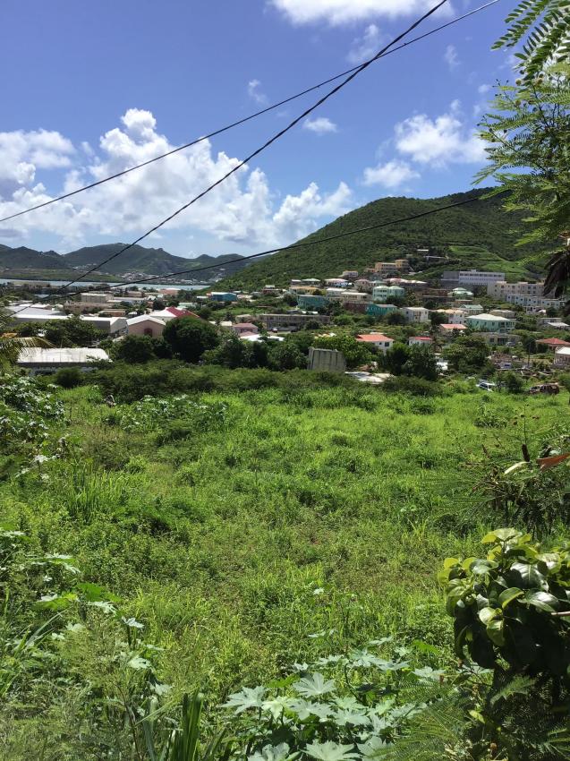Flat land for sale Cayhill Sint Maarten Dutch Side