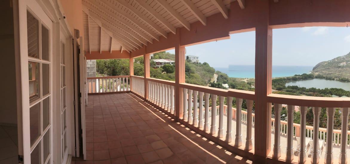House for rent and sale in St Maarten Belair, 3 bedrooms with great view