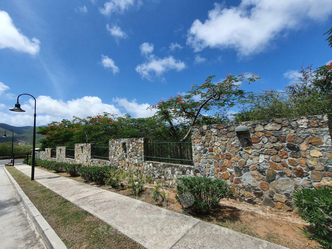 Big vacant land for sale in St Maarten,  in gated secluded community Rice Hill Gardens