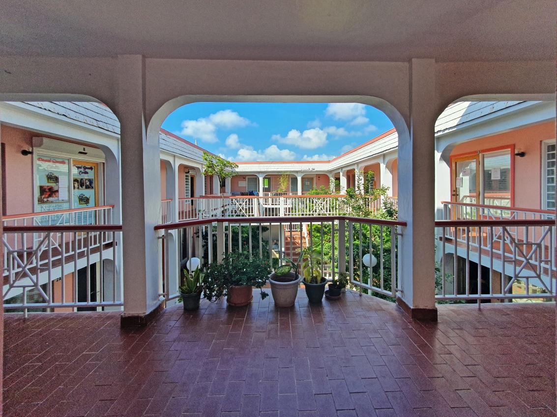 For sale The Plaza Building, iconic commercial place located in Philipsburg   St Maarten Caribbean