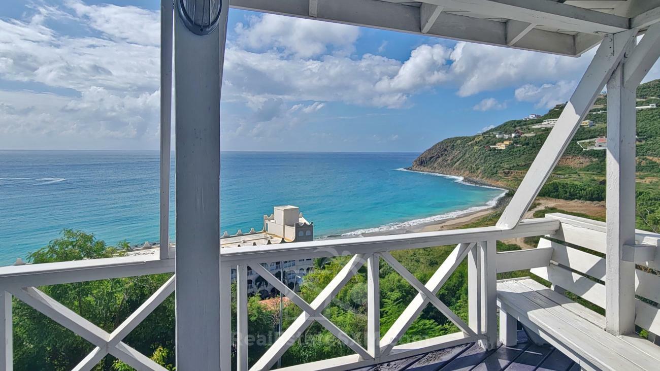 St Maarten unique house for sale in Belair 6-bedrooms, amazing views, great rental potential