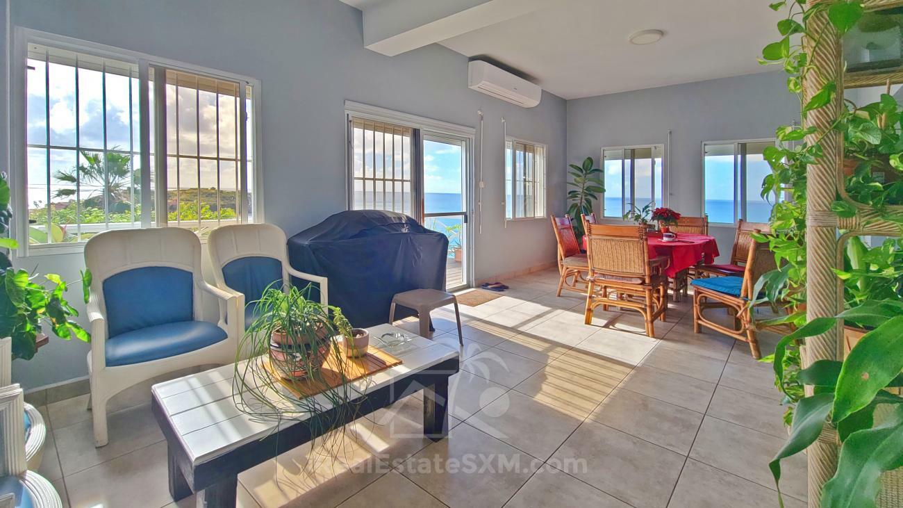 St Maarten unique house for sale in Belair 6-bedrooms, amazing views, great rental potential