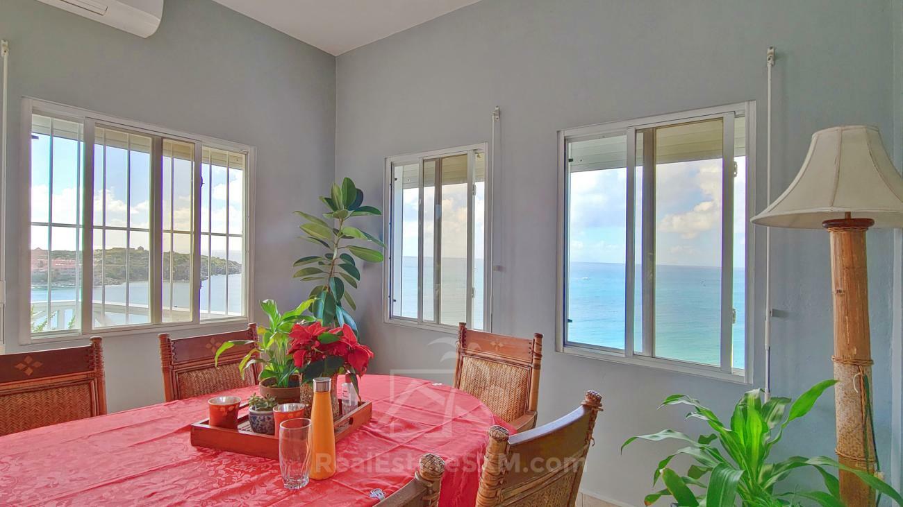 St Maarten unique house for sale in Belair 6-bedrooms, amazing views, great rental potential