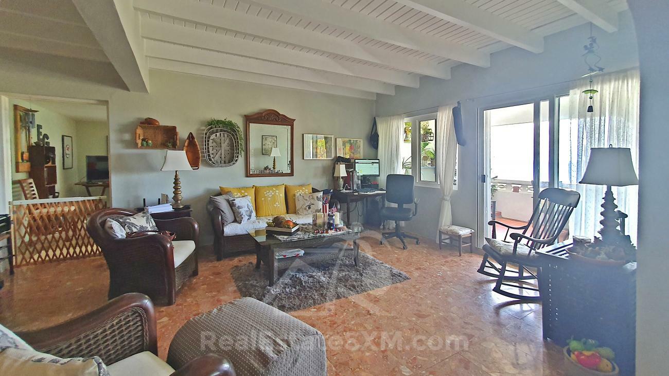 House for sale in St Maarten Guana Bay. Amazing ocean views. 3-levels, extra room PRICE DROP! No HOA