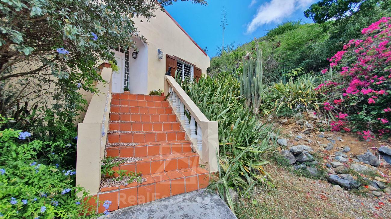 House for sale in St Maarten Guana Bay. Amazing ocean views. 3-levels, extra room PRICE DROP! No HOA