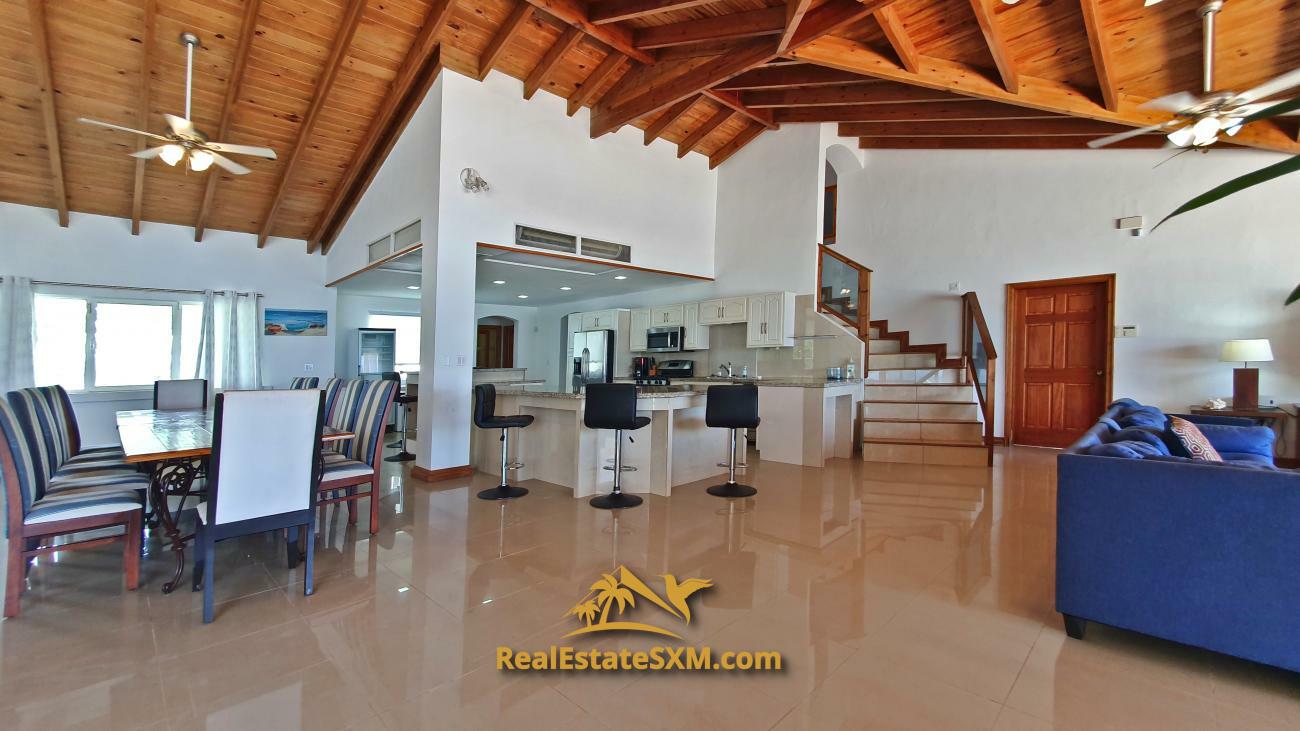 St Maarten beachfront villa for sale in Guana Bay, Casa Sunshine, 10 bedrooms, unique property