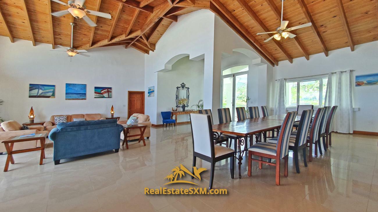 St Maarten beachfront villa for sale in Guana Bay, Casa Sunshine, 10 bedrooms, unique property