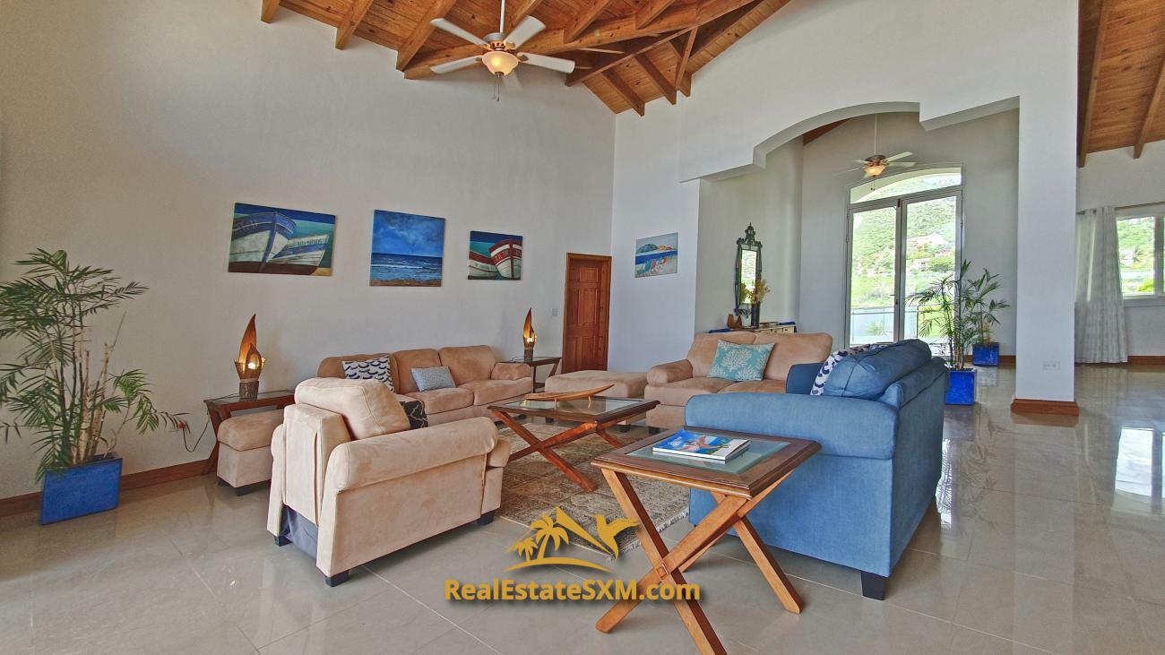 St Maarten beachfront villa for sale in Guana Bay, Casa Sunshine, 10 bedrooms, unique property