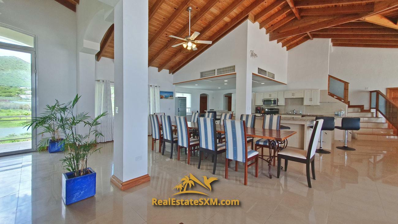 St Maarten beachfront villa for sale in Guana Bay, Casa Sunshine, 10 bedrooms, unique property