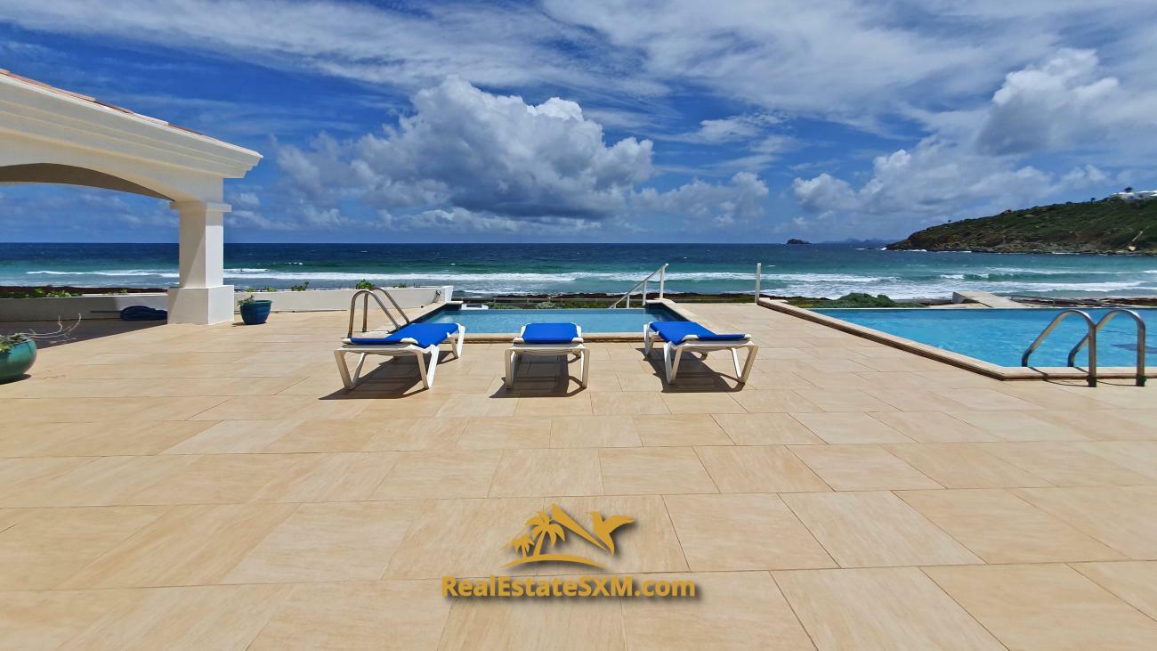 St Maarten beachfront villa for sale in Guana Bay, Casa Sunshine, 10 bedrooms, unique property