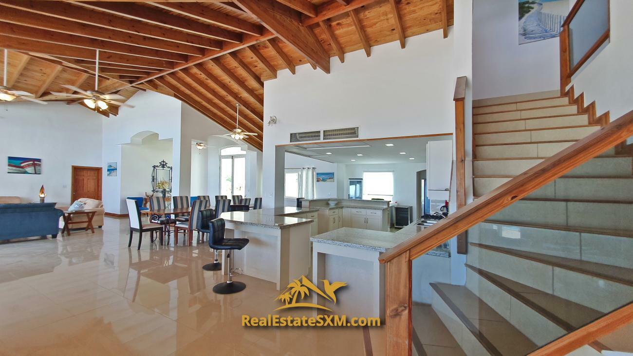 St Maarten beachfront villa for sale in Guana Bay, Casa Sunshine, 10 bedrooms, unique property