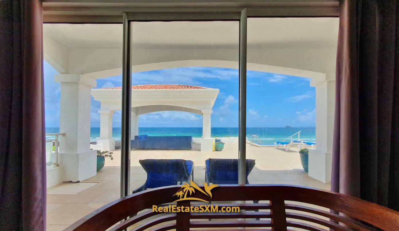 St Maarten beachfront villa for sale in Guana Bay, Casa Sunshine, 10 bedrooms, unique property