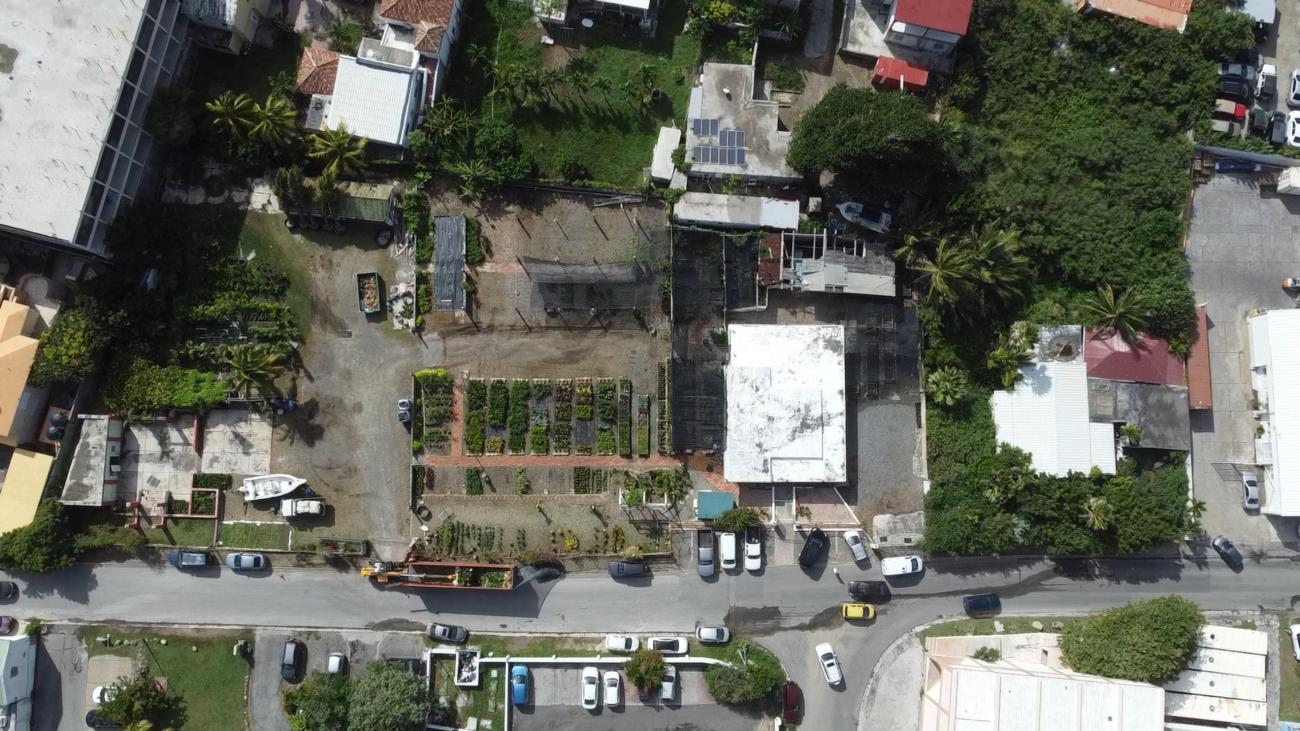 Big flat land for sale in St Maarten. 3 lots of total 4,130sqm in Point Blanche