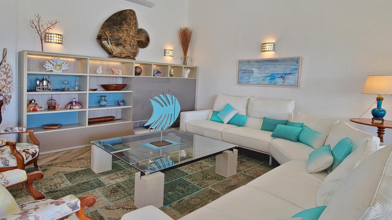 Luxury Villa for sale in St Maarten, with additional 4 apartments. St Barths and ocean views 
