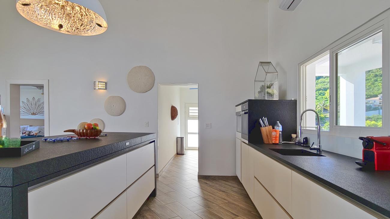 Luxury Villa for sale in St Maarten, with additional 4 apartments. St Barths and ocean views 