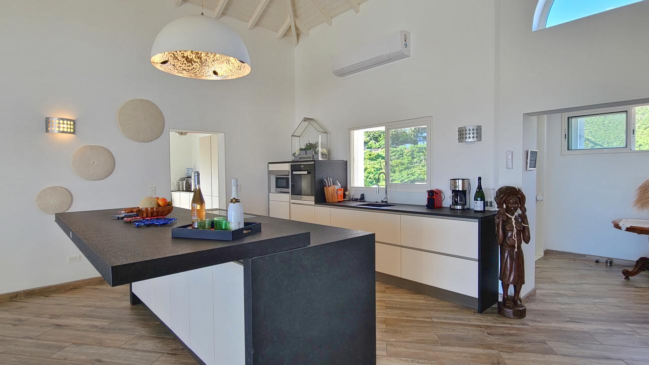 Luxury Villa for sale in St Maarten, with additional 4 apartments. St Barths and ocean views 
