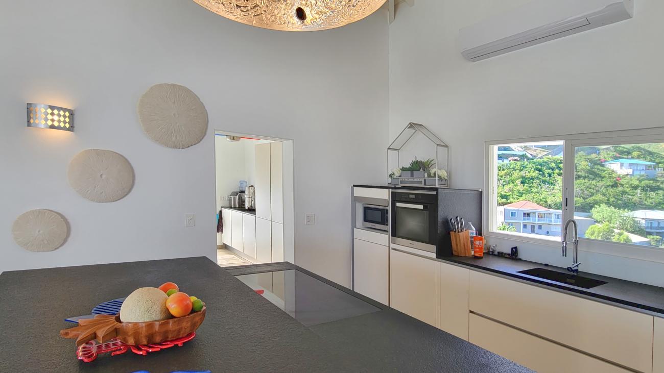 Luxury Villa for sale in St Maarten, with additional 4 apartments. St Barths and ocean views 