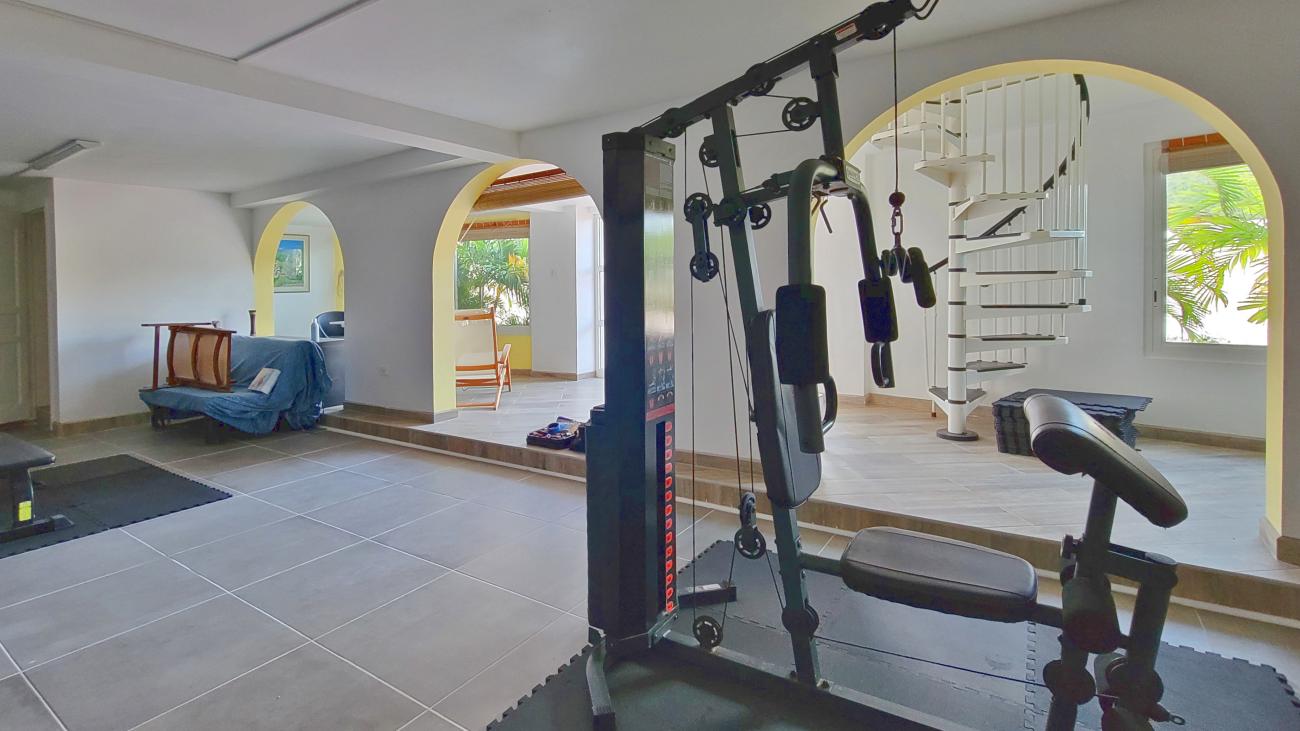 Luxury Villa for sale in St Maarten, with additional 4 apartments. St Barths and ocean views 