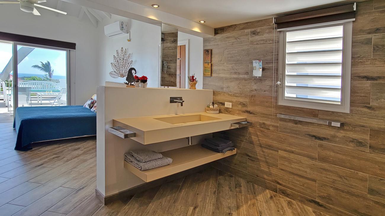Luxury Villa for sale in St Maarten, with additional 4 apartments. St Barths and ocean views 