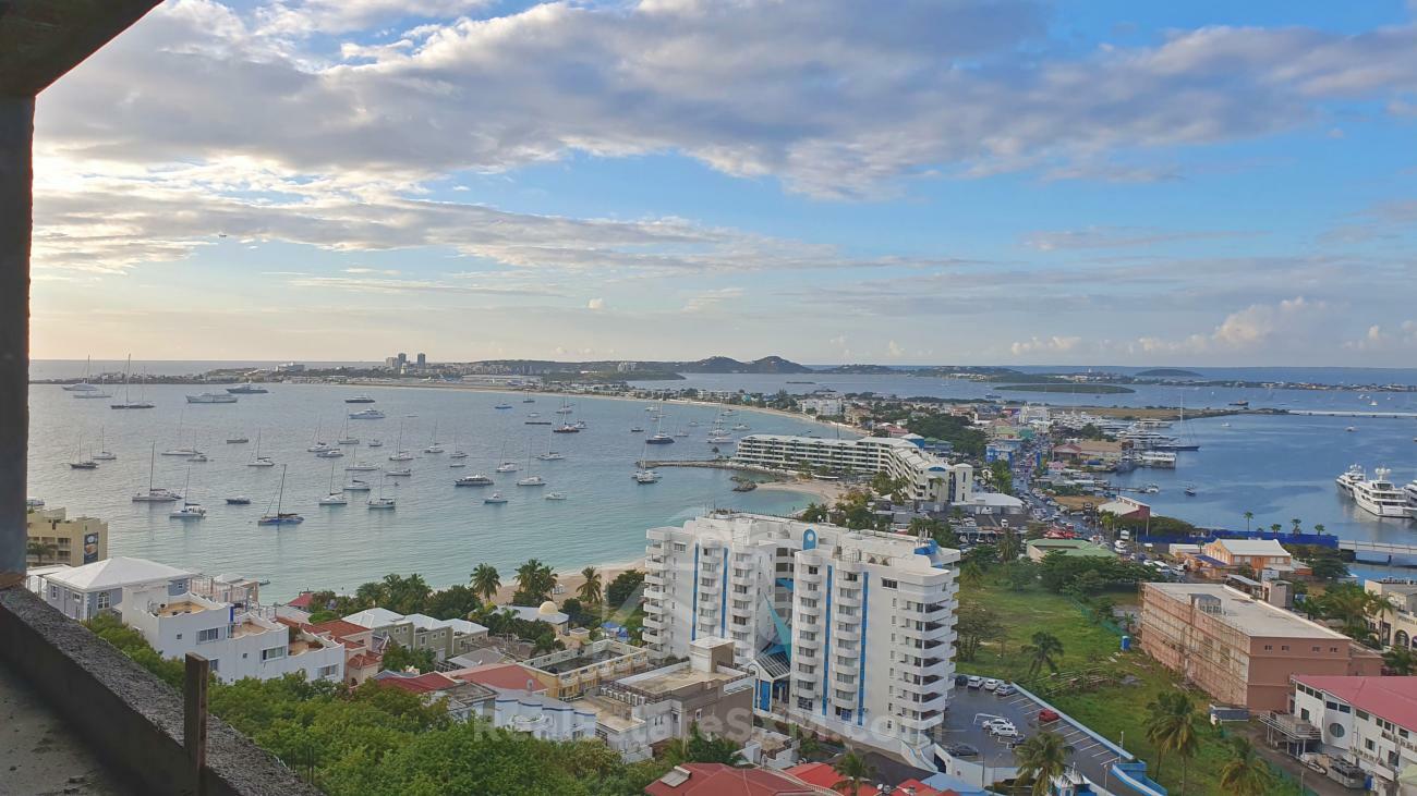Luxury new condos for sale in St Maarten. Caribbean dream! Best view on the island. 1, 2, 3 bedrooms