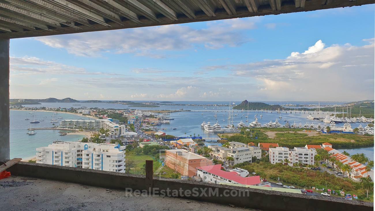 Luxury new condos for sale in St Maarten. Caribbean dream! Best view on the island. 1, 2, 3 bedrooms