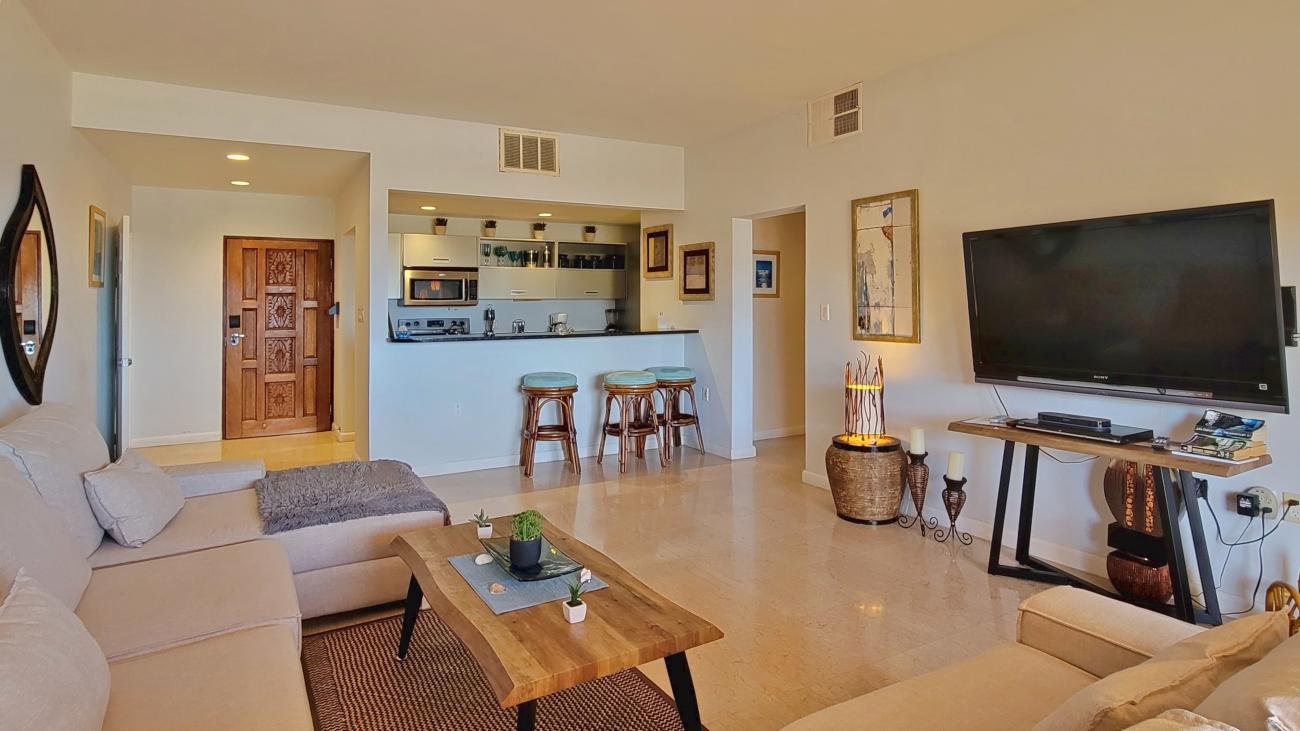 Condo for sale in SXM, modern 2 bedrooms with amazing views in Princess Heights awarded hotel