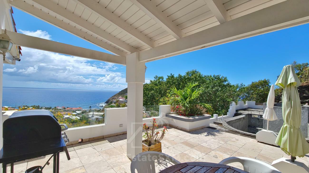 St Maarten property for sale: Stunning Villa Punta Blanca in Point Blanche, ocean views