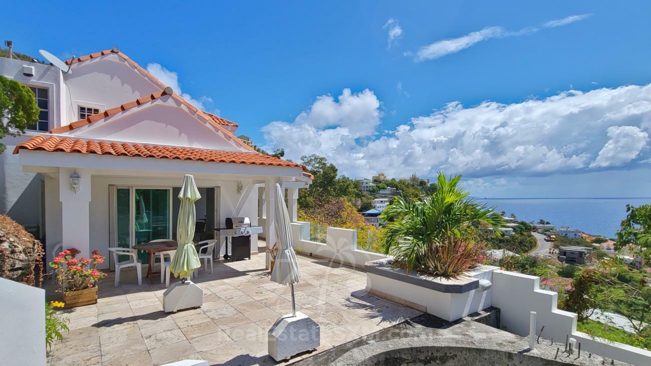St Maarten property for sale: Stunning Villa Punta Blanca in Point Blanche, ocean views
