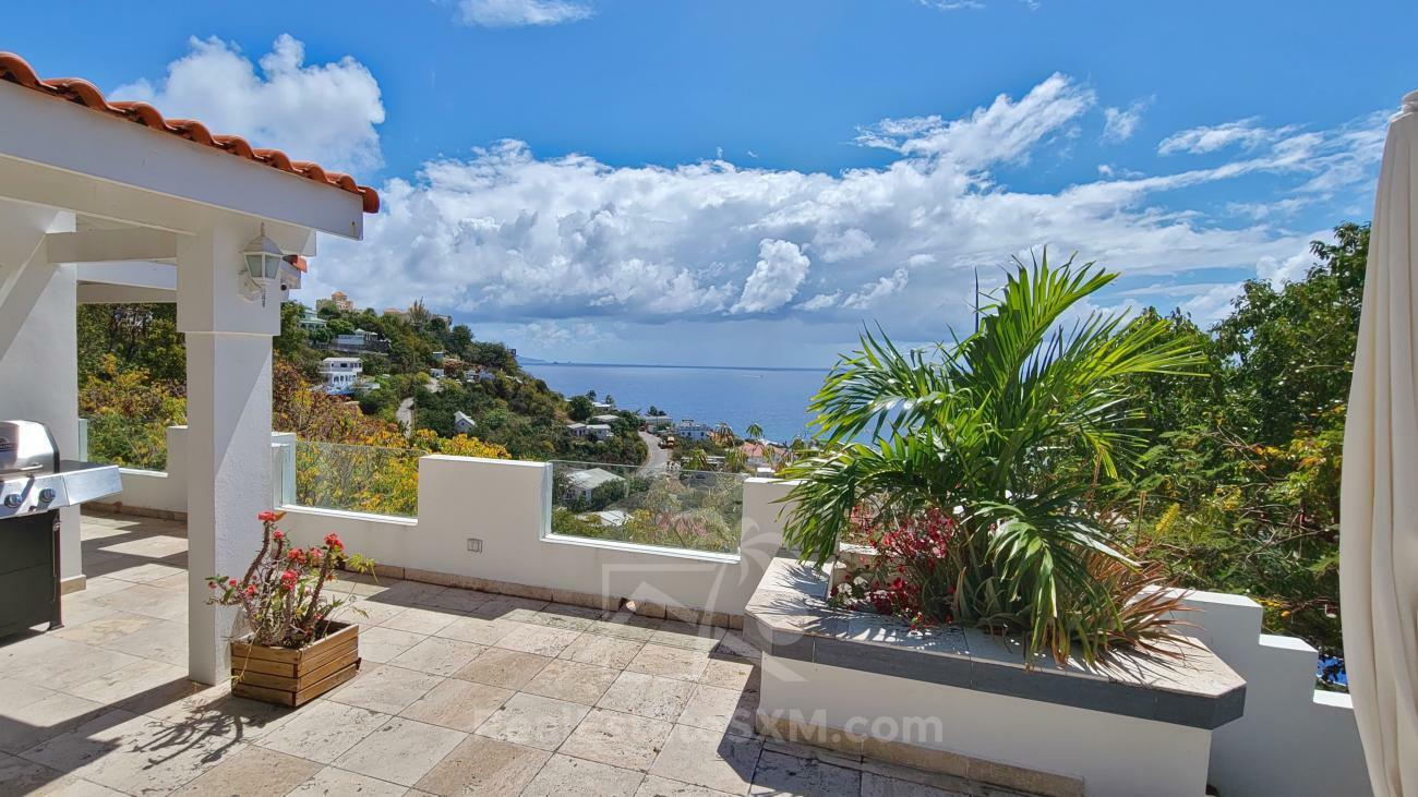 St Maarten property for sale: Stunning Villa Punta Blanca in Point Blanche, ocean views