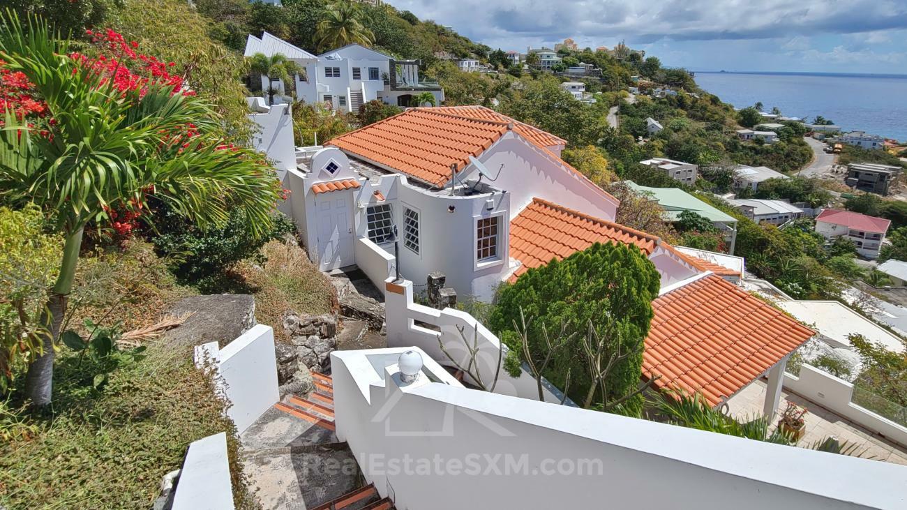 St Maarten property for sale: Stunning Villa Punta Blanca in Point Blanche, ocean views