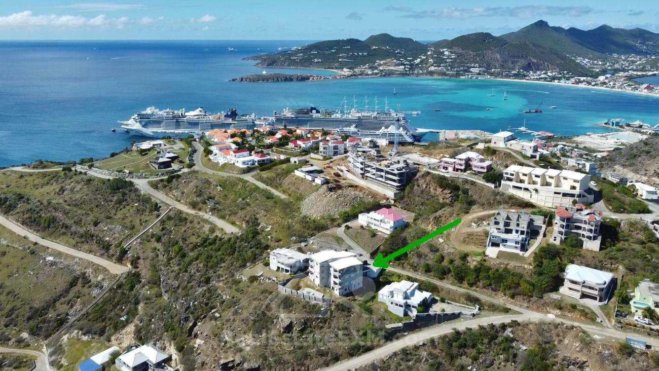 MEGA PRICE DROP! Last New Condo for sale in St Maarten, 1 bedroom, top of Monte Vista Point Blanche