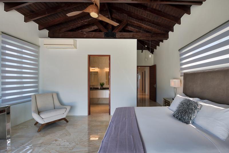 Caribbean luxury property for sale in St Maarten, hillside villa Amalia, Guana Bay. Unique!