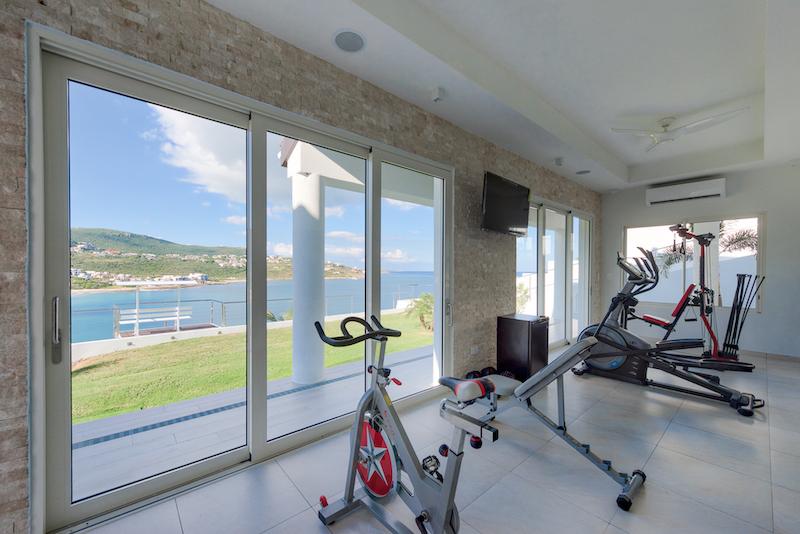 Caribbean luxury property for sale in St Maarten, hillside villa Amalia, Guana Bay. Unique!