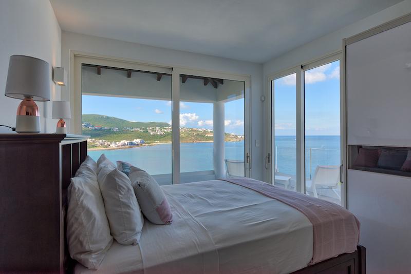 Caribbean luxury property for sale in St Maarten, hillside villa Amalia, Guana Bay. Unique!