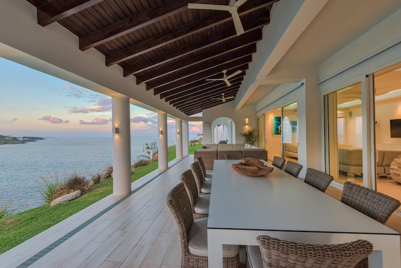 Caribbean luxury property for sale in St Maarten, hillside villa Amalia, Guana Bay. Unique!