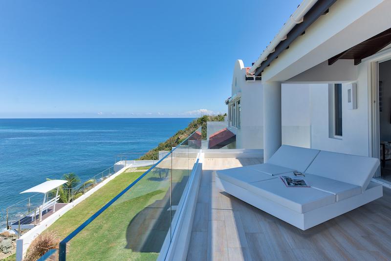 Caribbean luxury property for sale in St Maarten, hillside villa Amalia, Guana Bay. Unique!