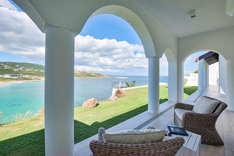 Caribbean luxury property for sale in St Maarten, hillside villa Amalia, Guana Bay. Unique!
