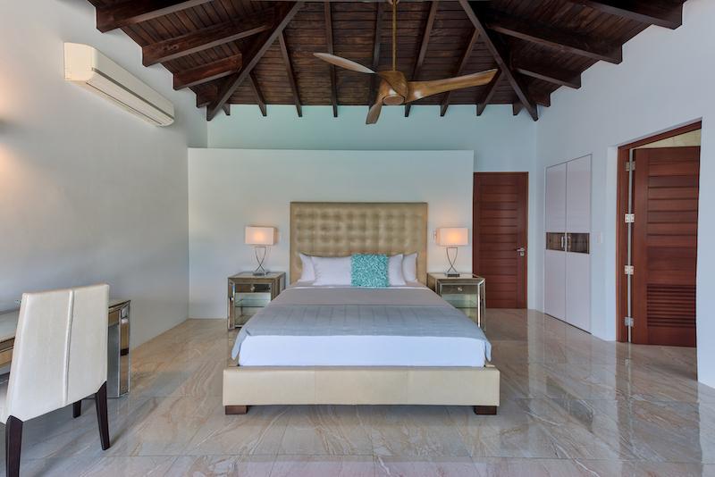 Caribbean luxury property for sale in St Maarten, hillside villa Amalia, Guana Bay. Unique!