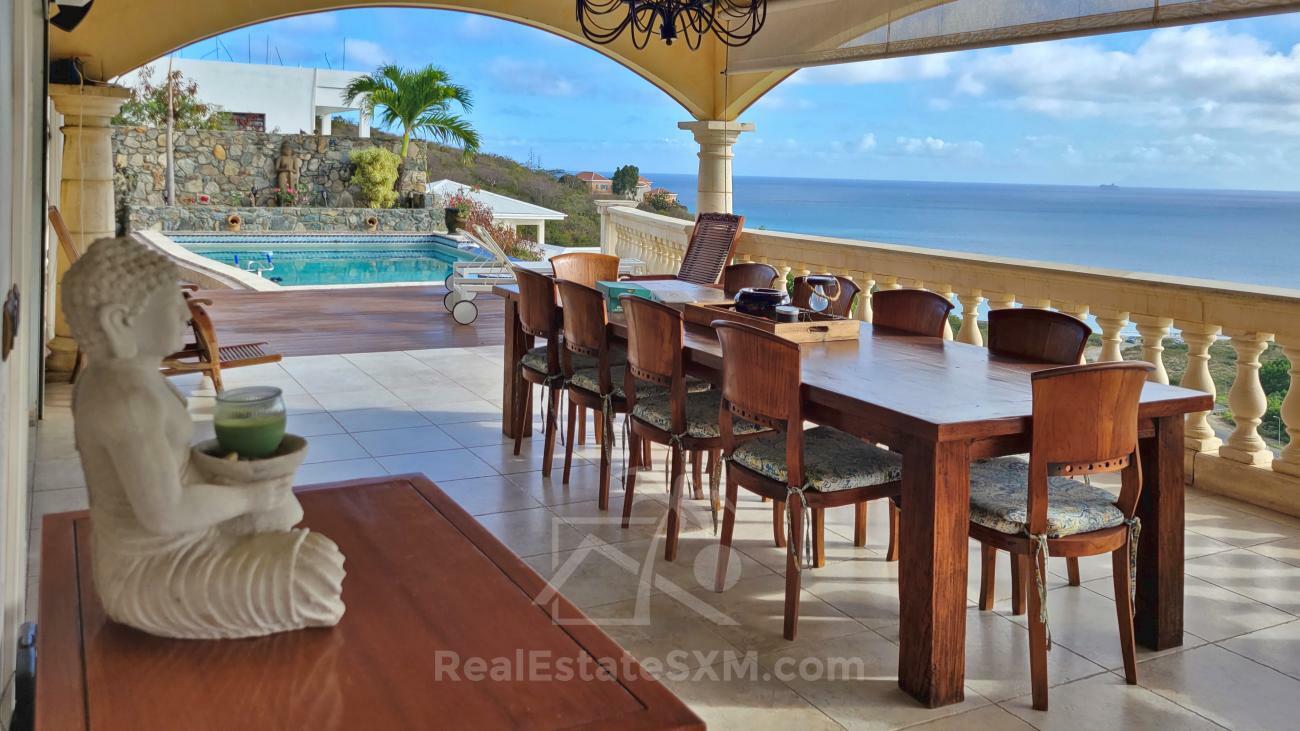 Stunning villa for sale in St Maarten, Belair. Caribbean sunsets. Ocean view. Gem and OPPORTUNITY!!!