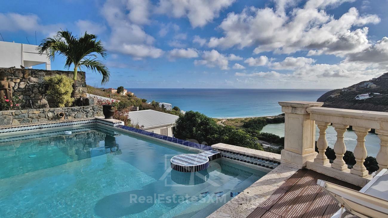 Stunning villa for sale in St Maarten, Belair. Caribbean sunsets. Ocean view. Gem and OPPORTUNITY!!!