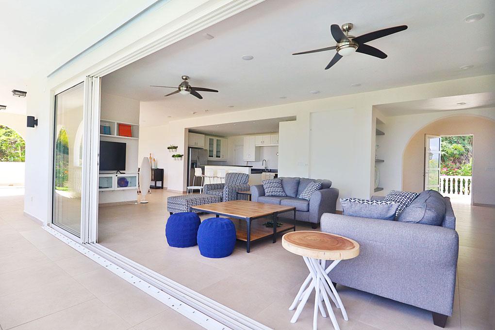 St Maarten luxury home for sale: Villa Shanti in Rice Hill Gardens. Gated. Secluded. Ocean views