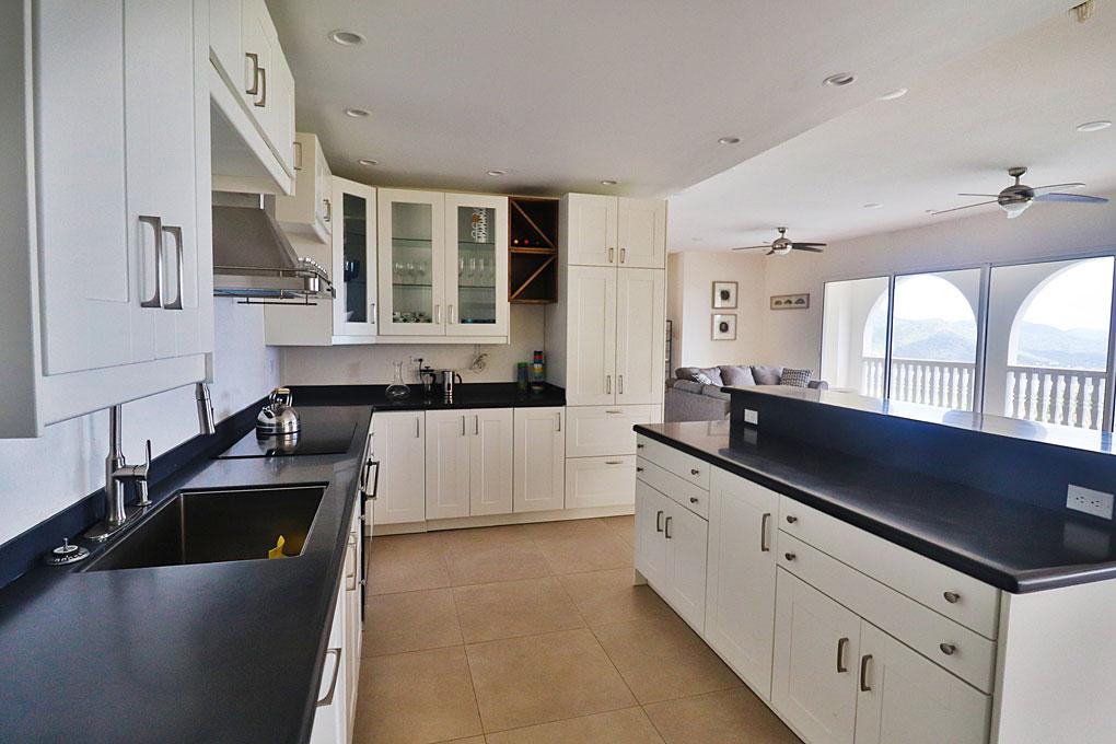 St Maarten luxury home for sale: Villa Shanti in Rice Hill Gardens. Gated. Secluded. Ocean views