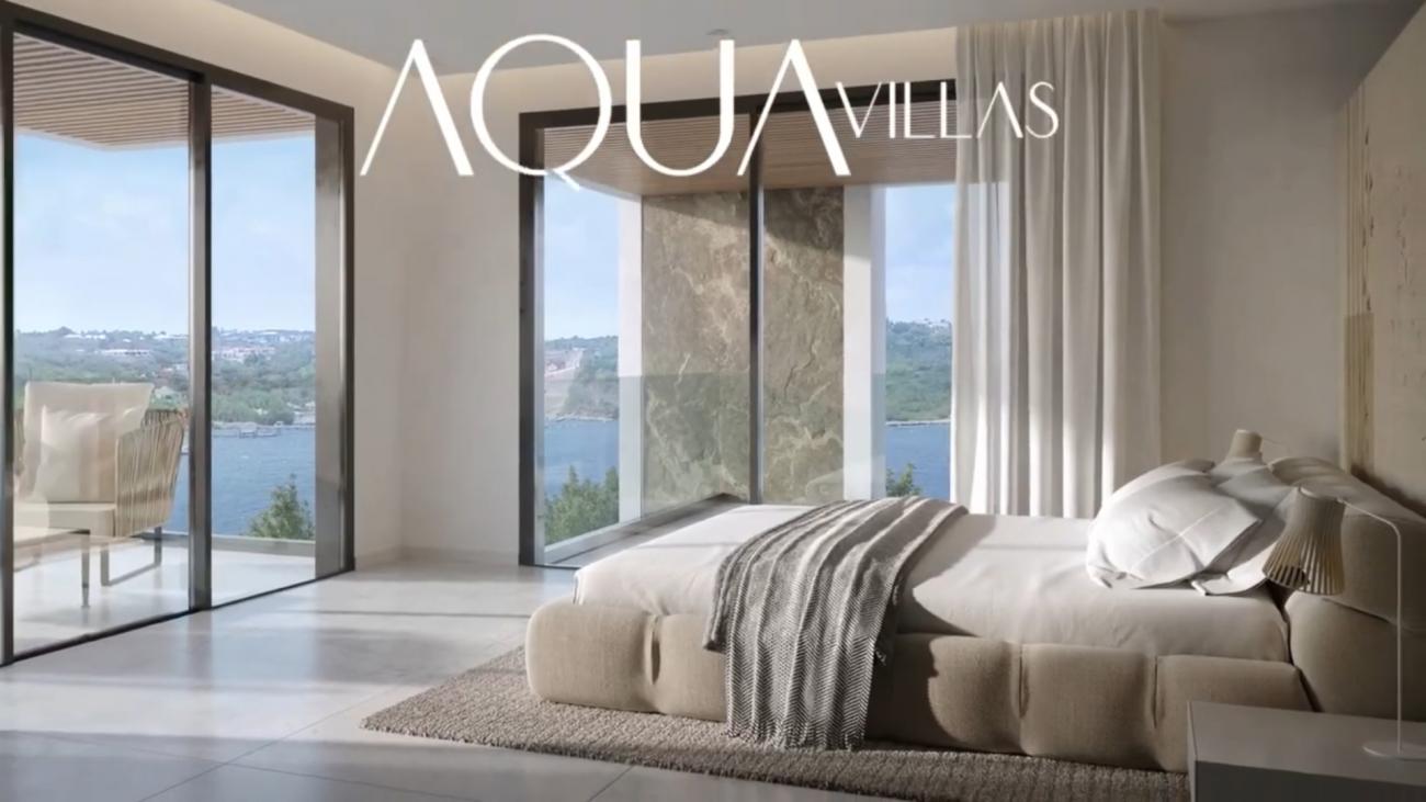 Caribbean Villas for sale in St Maarten! Aqua Resort a luxury development. Boat slip. Water view