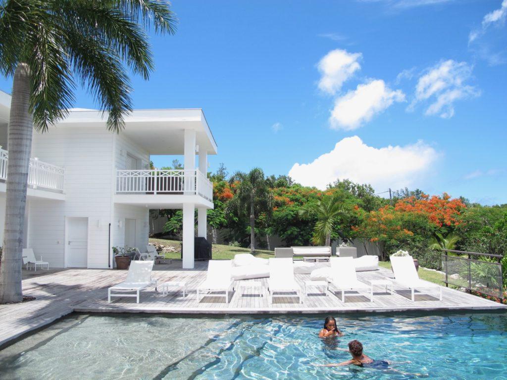 St Martin Caribbean luxurious modernstyle villa,