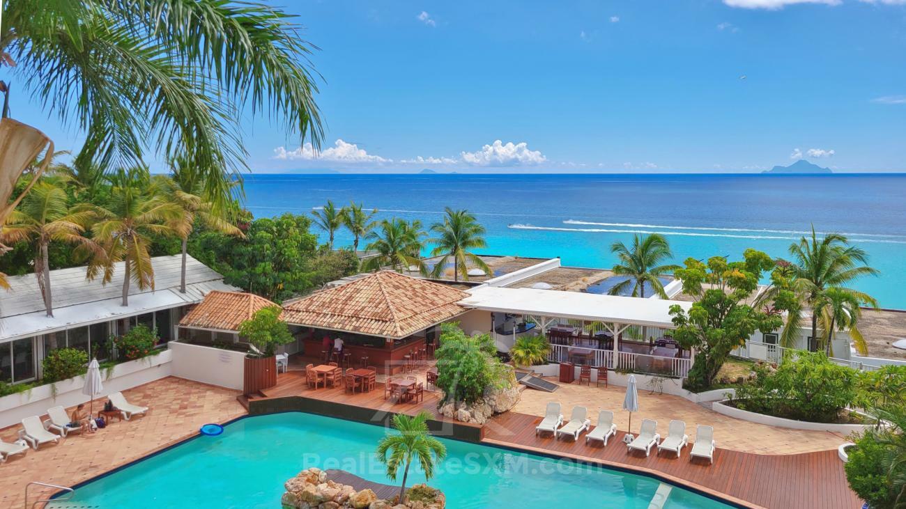 St Maarten condo for sale in Sapphire Hotel, Cupecoy.