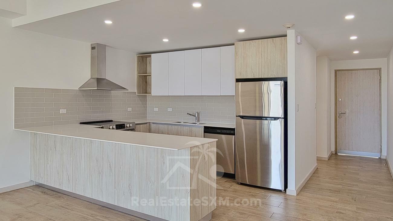Luxury condo for sale in St Maarten, Point Blanche. Brand new development: Lajas. Ocean view