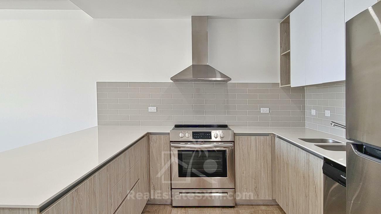 Luxury condo for sale in St Maarten, Point Blanche. Brand new development: Lajas. Ocean view