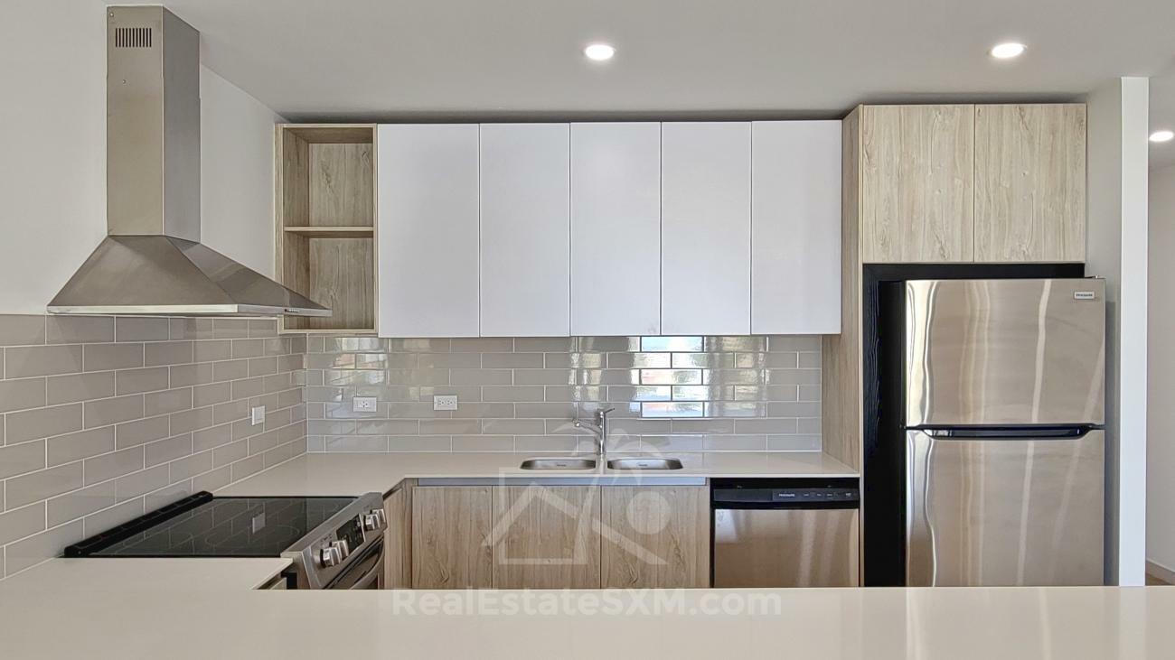 Luxury condo for sale in St Maarten, Point Blanche. Brand new development: Lajas. Ocean view
